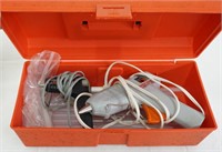 Pair of Glue Guns and Glue Sticks in Carrying Case