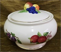 Decorative Lidded Bowl