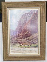 Framed "Navajo Sheepherder" Print