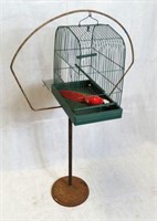 Wire Bird Cage with Stand