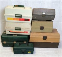 Tackle Boxes (lot of 7) no contents