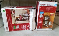 2 Tier Pull Out Baskets for Indoor Cabinet (lot of