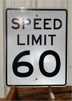 Metal Speed Limit Sign