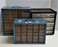Organizer Small Parts Cabinets (lot of 3)