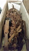 Assortment of Traps in Wooden Box