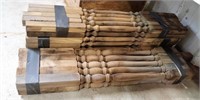 Wooden Stair Case Spindles (4 bundles)