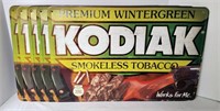 Kodiak Premium Wintergreen Signs (lot of 4)