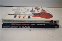 3 ROCK 'N' ROLL BOOKS