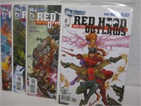 COMIC BOOKS ~ THE RED HOOD AND THE OUTLAWS #1 - 4