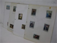 STAMPS PAGES ~ FEATURES FAMOUS ART ARTISTS #2