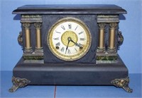 Vintage 'Sessions' wood cased mantle clock