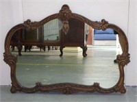 Rococo style wall mirror