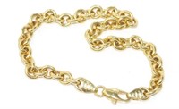 18ct yellow gold bracelet