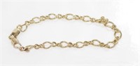 9ct yellow gold bracelet