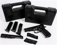 Gun CZ 75 Semi Auto Pistol in 9mm & 22LR