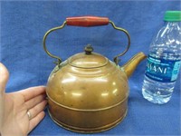 copper "revere ware" tea pot