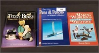 Group of Collector Books - Pens, Teddy Bears, etc