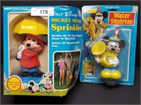 Mickey Mouse Lawn Sprinkler & Water Squirter