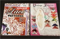 Lace/Applique Patterns & Vintage Fabrics Books
