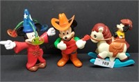 Group of Mickey Mouse Wind-Up/Battery Toys