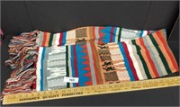 60" Vintage Southwestern Style Knit Scarf