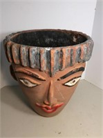CLAY TWO FACE PLANTER