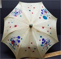 Rare Disney Mickey Mouse Screen Print Umbrella