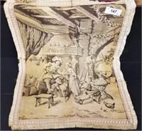 26" Tapestry marked Made in France