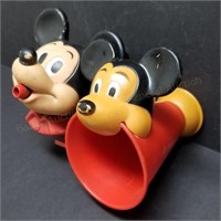 Mickey Mouse Pencil Sharpener & Marx Kazoo