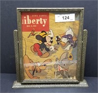 Framed 1942 Mickey Mouse Magazine Cover