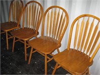 4 KITCHEN CHAIRS Solid Wood
