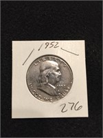 1960 Franklin Half Dollar 90% Silver