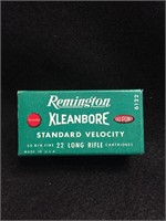 1946 Remington Kleanbore 22 Long Rifle Full Box
