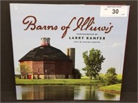 Barns of Illinois by Larry Kanfer Hardcover Book