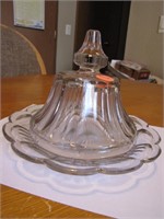 Antique Covered Butter Dish