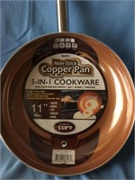 11” Non Stick copper Pan