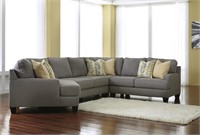 Ashley 243 Large Designer Sectional Sofa