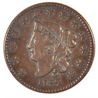 Quality 1832 Matron Head Large Cent.