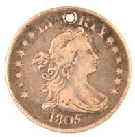1805 Draped Bust Quarter.