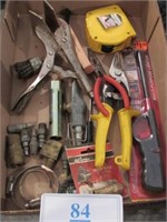 Tin Snips, Tape Measure, Misc Tools