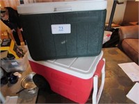 2 Coleman Coolers