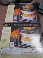 NIB Nifty 3-tier Oven Companions (2)