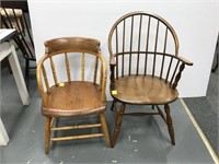 Two arm chairs