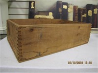 Wooden Dupoint Explosives box SEE PICS