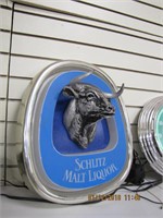 Schlitz Malt Liquor advertising light sign approx