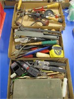 3 flats: tools, pliers, wire snippers,