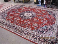 Large decorative rug 10' 1" X 14' 8"
