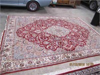 Large decorative rug 9'2" X 12'6"