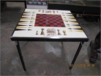 Folding wood game table 35" X 35"