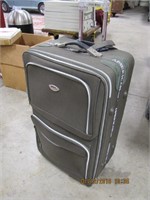 Large American luggage on wheels